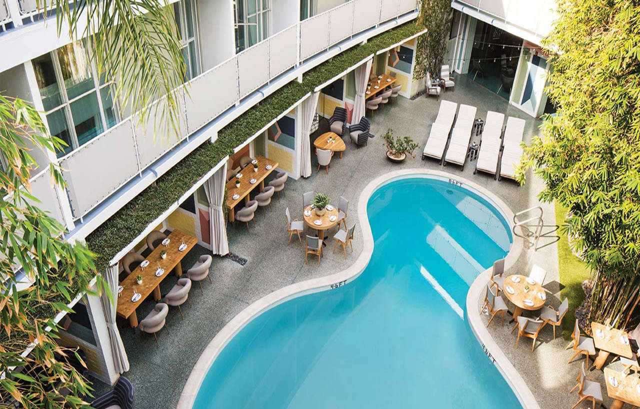 Avalon Hotel Beverly Hills, A Member Of Design Hotels Los Angeles Exteriör bild